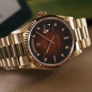 Rolex Day-Date Red Vignette 18238 1995 (Full Set)