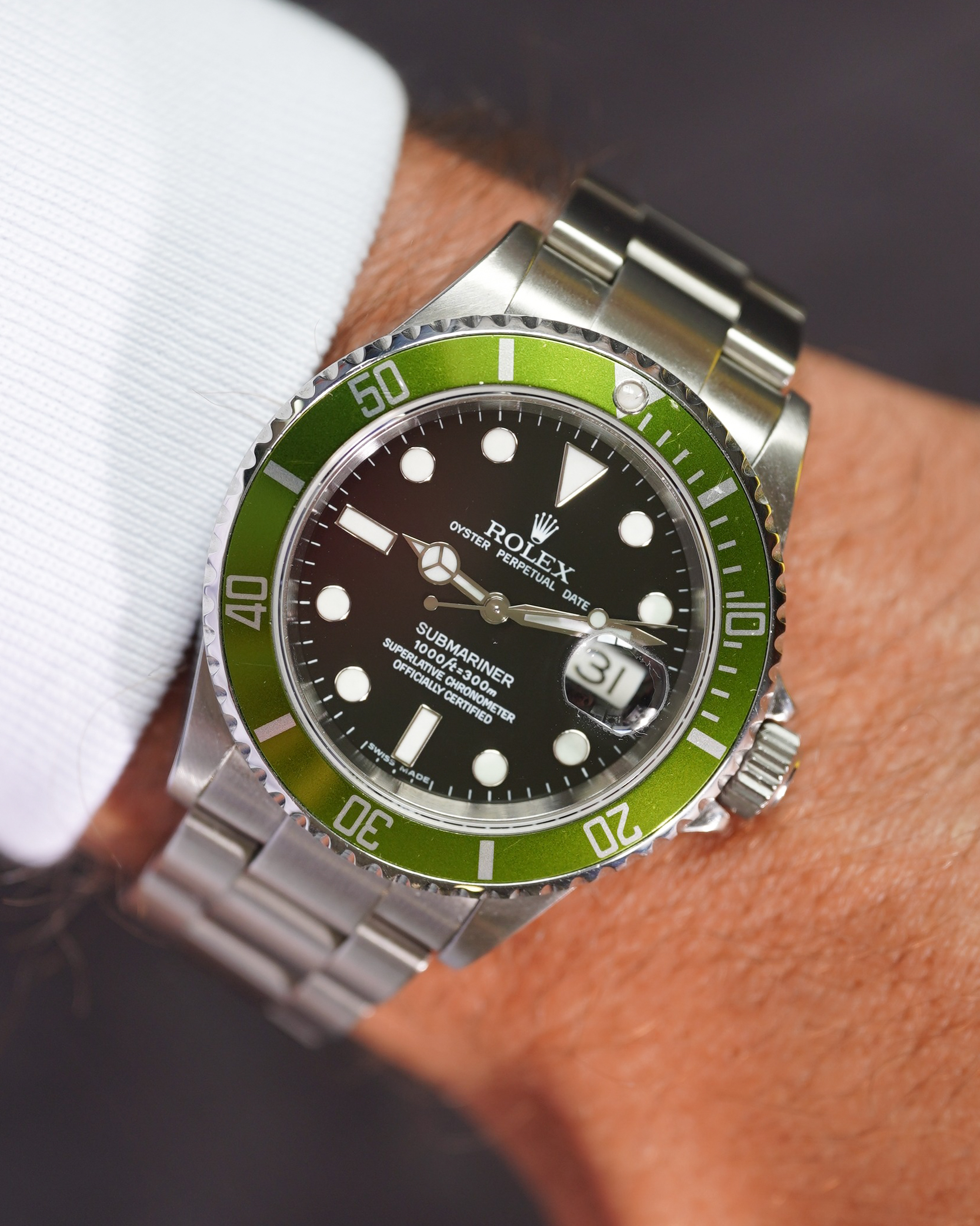 rolex submariner kermit