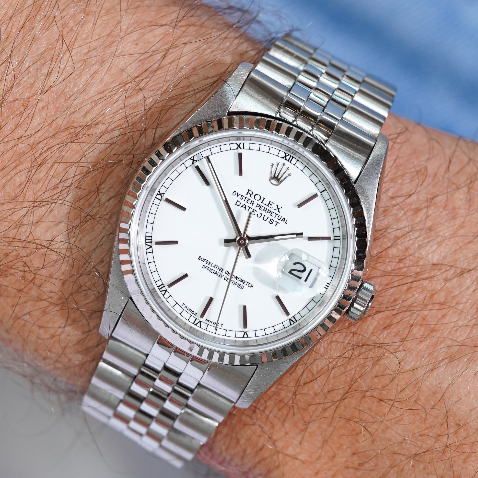 Wat maakt de Rolex Datejust zo'n populair model? 6 Rolex Oyster Perpetual Datejust 16234