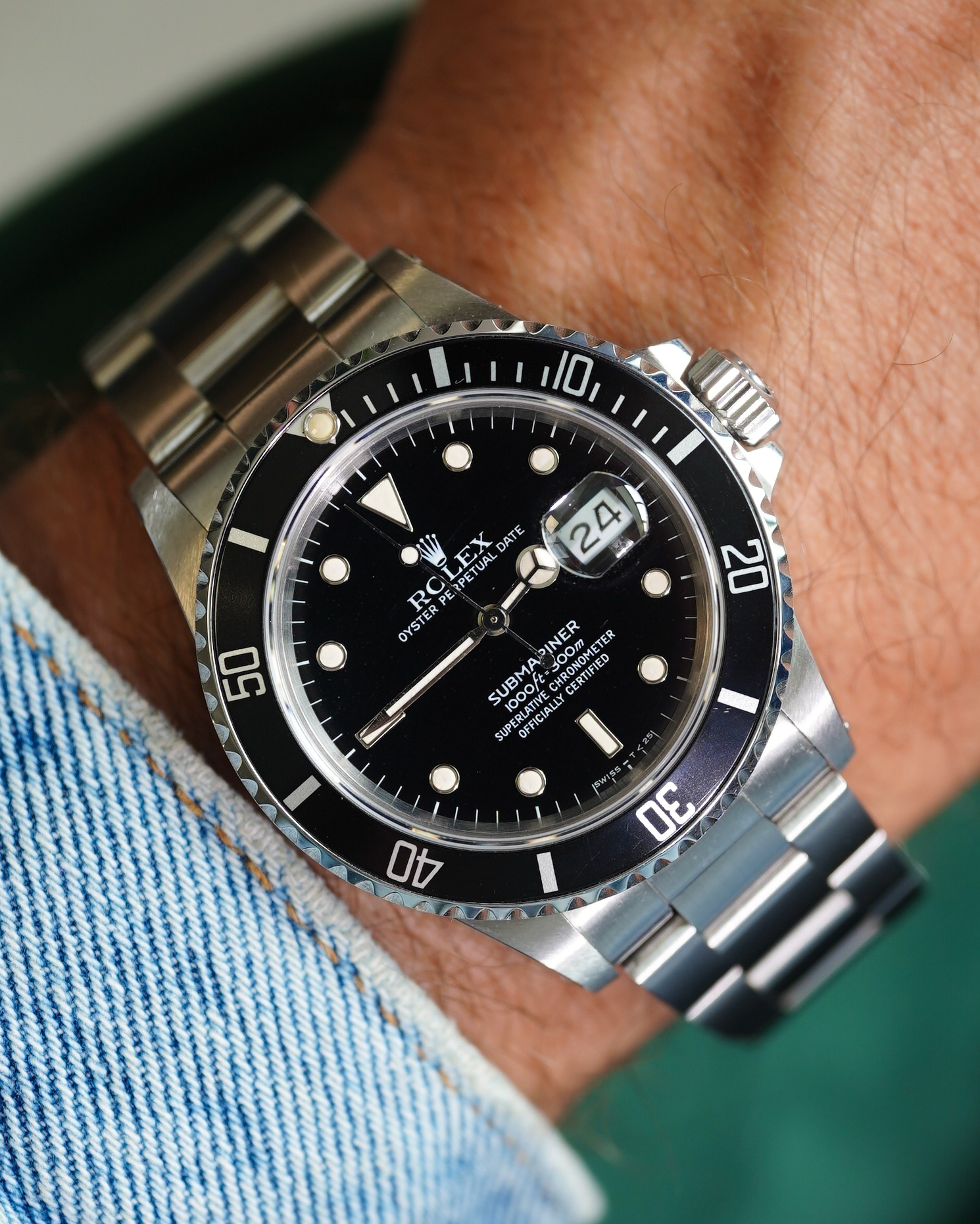 rolex submariner horloge