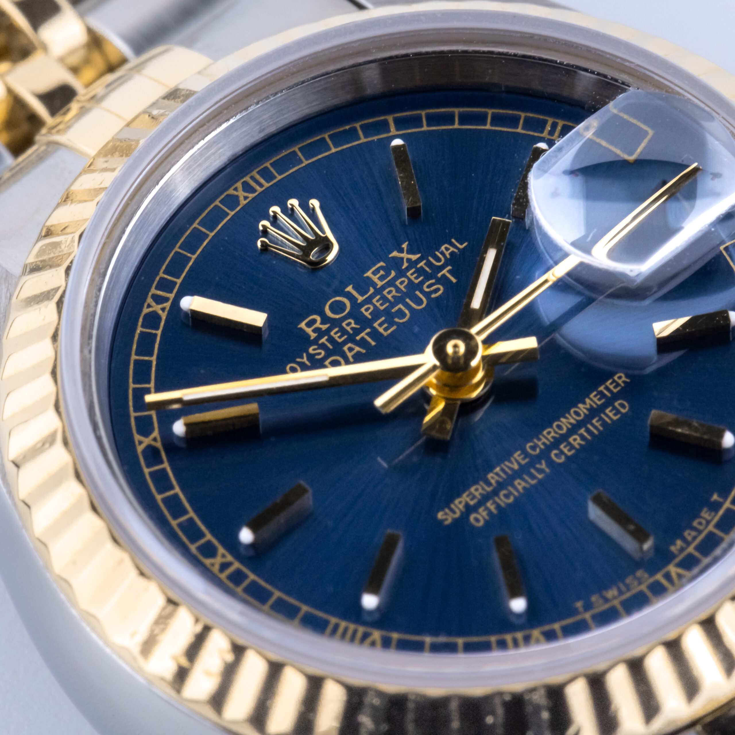 Rolex Lady-Datejust Blue 69173 1995 (Full Set) 2 Rolex Lady-Datejust 69173