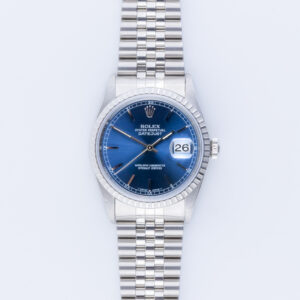 Rolex Oyster Perpetual Datejust Blue 16220 1995 (Full Set) 10 Rolex Datejust 16220
