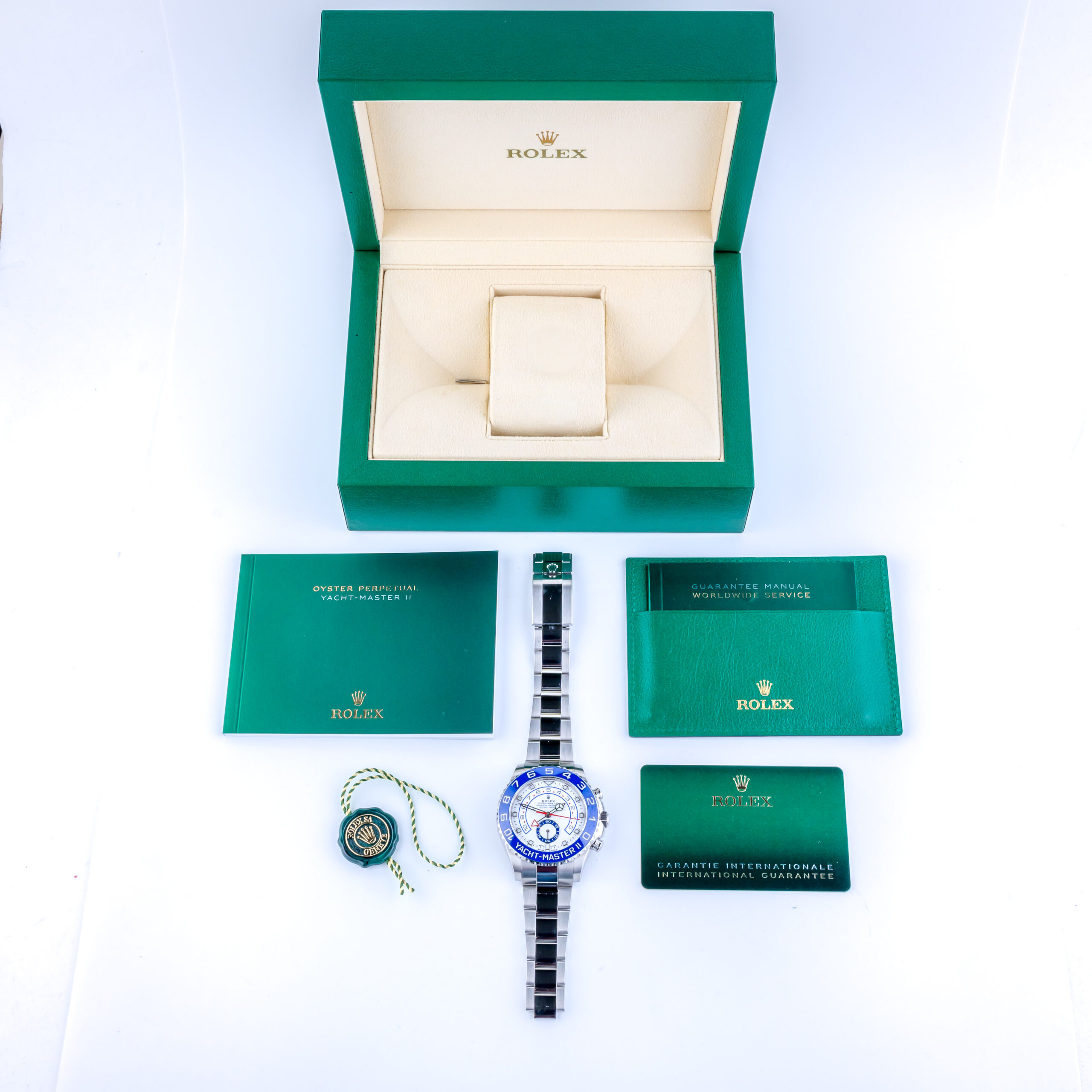 Rolex Yacht Master II White 116680 2023 (Full Set) 8 Rolex Yacht Master 116680