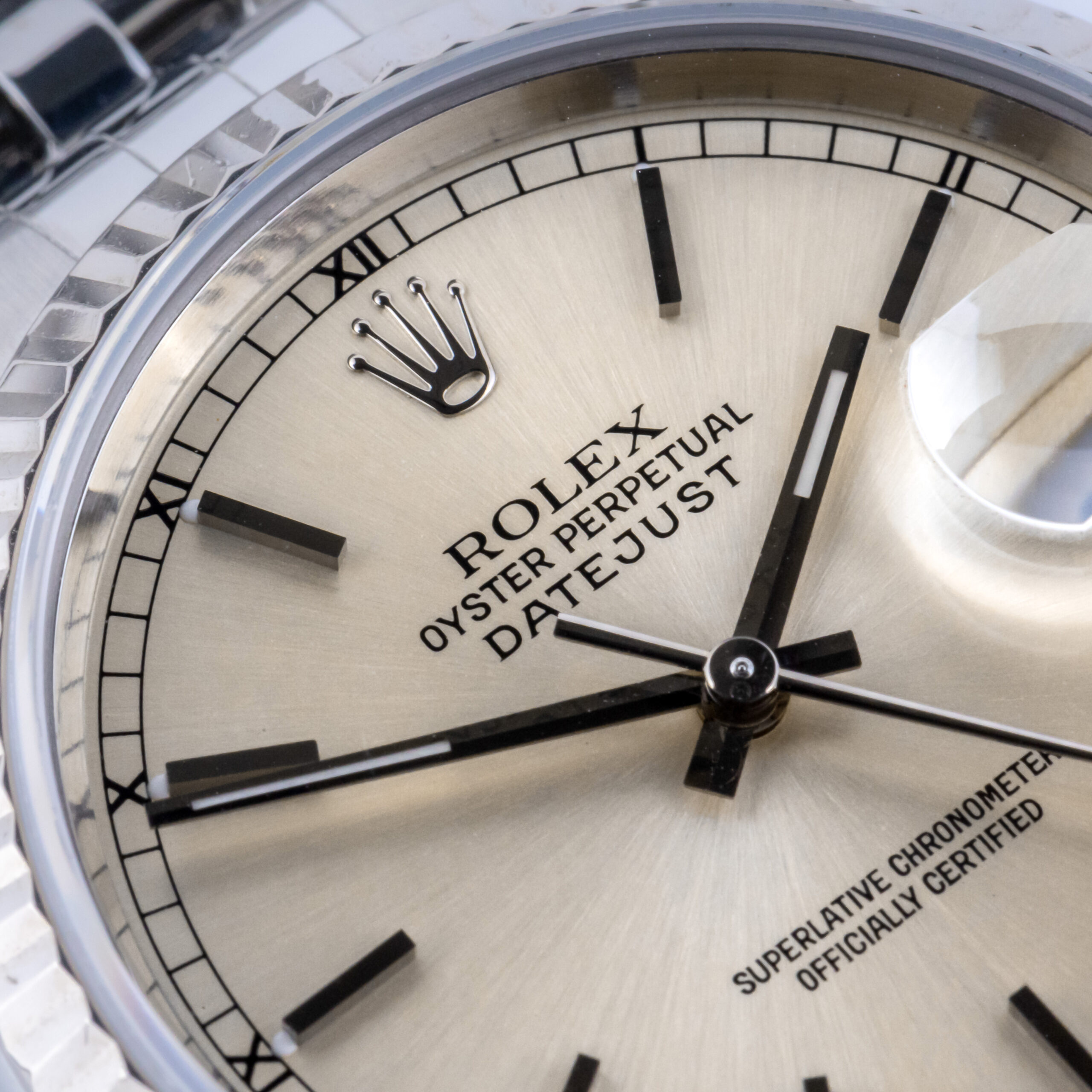 Rolex Oyster Perpetual Datejust Silver 16234 1993 2 Rolex Datejust 16234