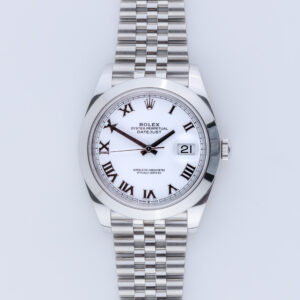 Rolex Datejust 41 White Roman 126300 2022 (Full Set) 10 Rolex Datejust 126300