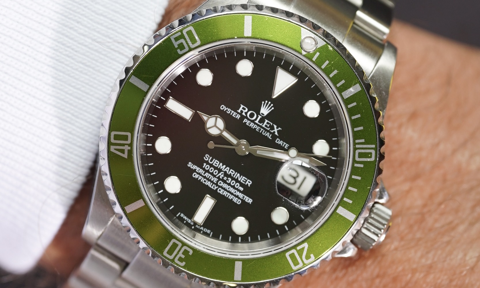 Rolex kermit 16610LV