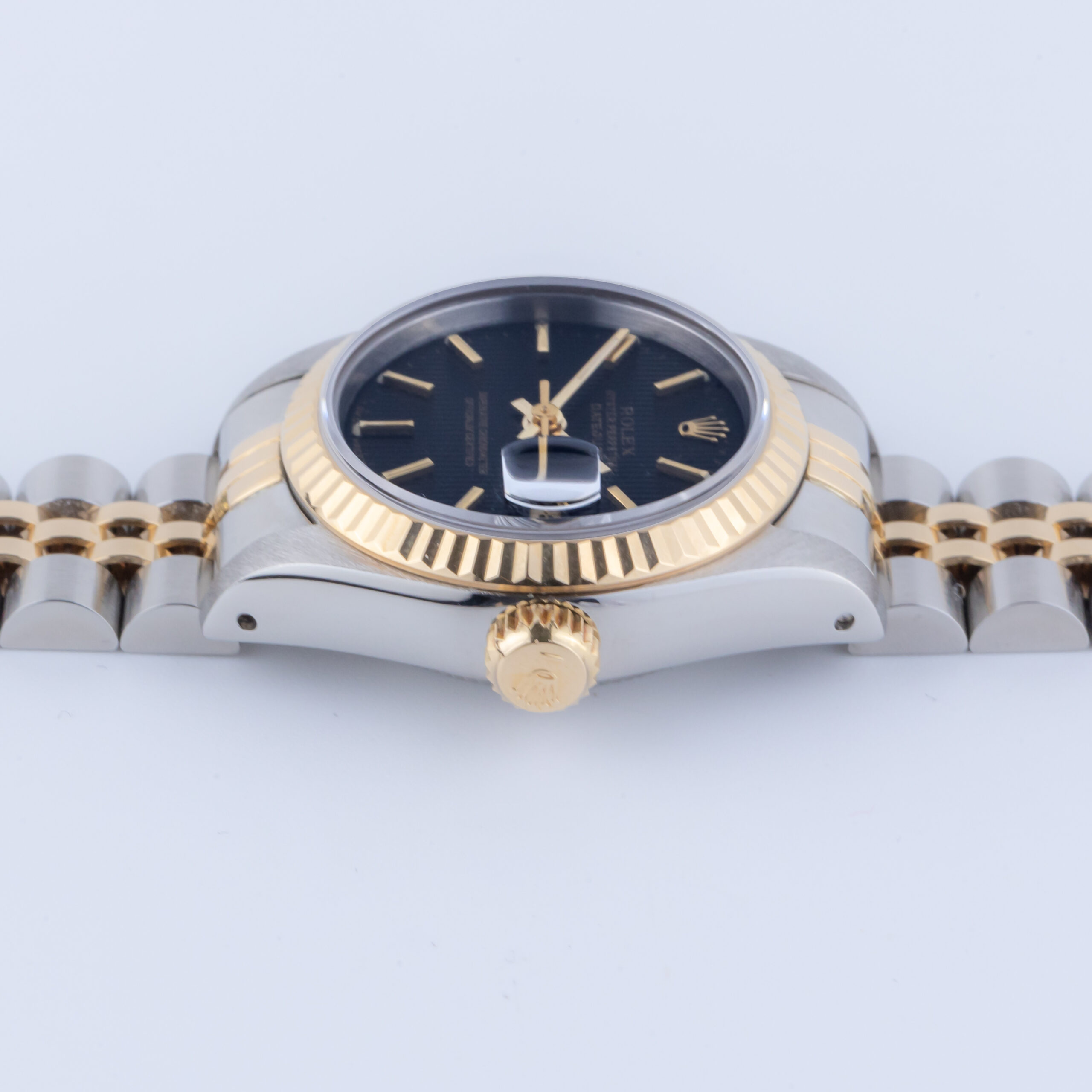 Rolex Lady-Datejust Black Tapestry 69173 1988 (Vollständiger Satz) 7 Rolex Lady-Datejust 69173