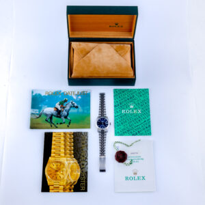 Rolex Datejust 31 Mid-Size Blue 68274 1988 (Full Set) 15 Rolex Datejust 68274