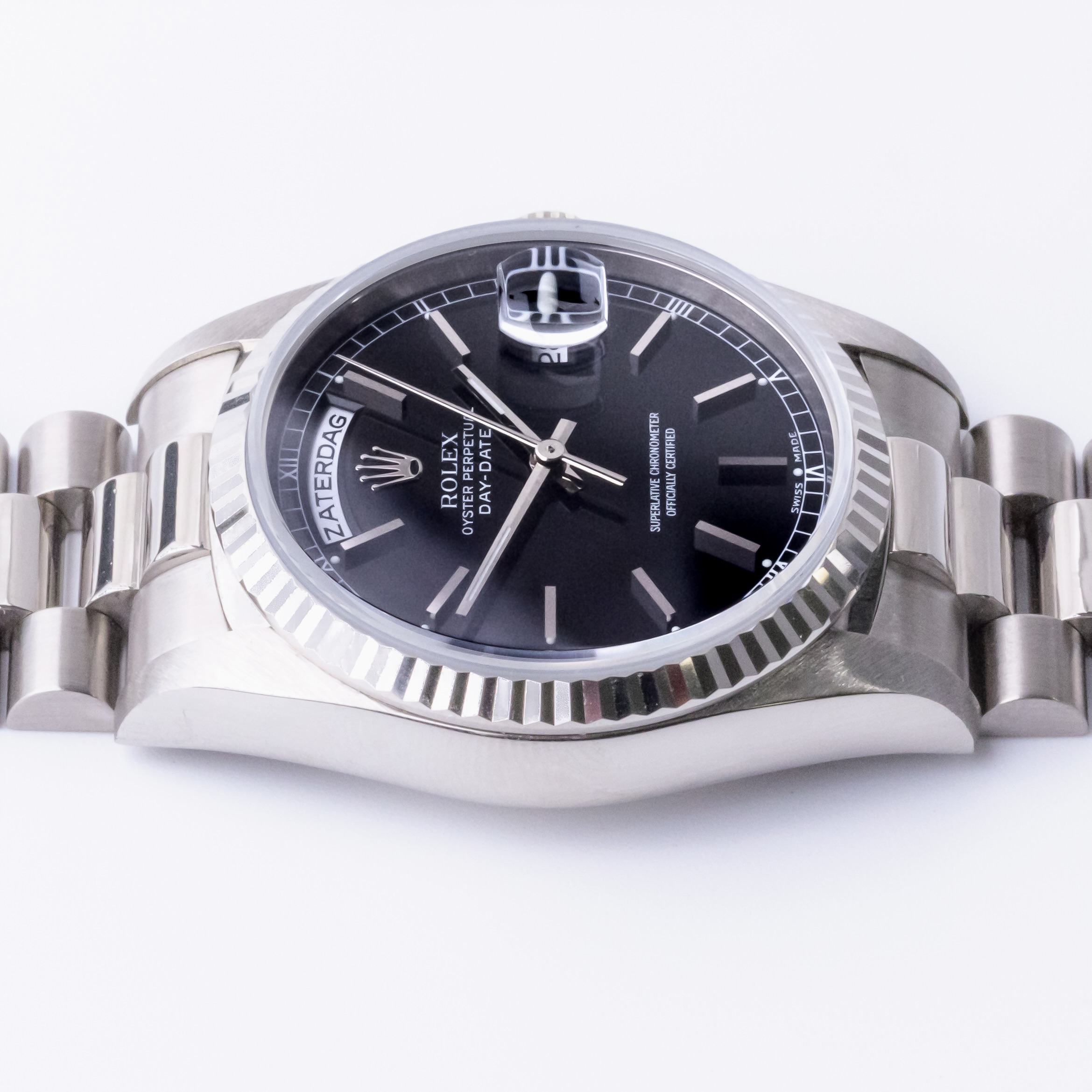 Rolex Day-Date Black 18239 1990 (Box) 5 Rolex Day-Date 18239