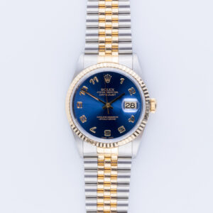 Rolex Oyster Perpetual Datejust Blue Arabic 16233 1996 (Full Set) 10 Rolex Datejust 16233