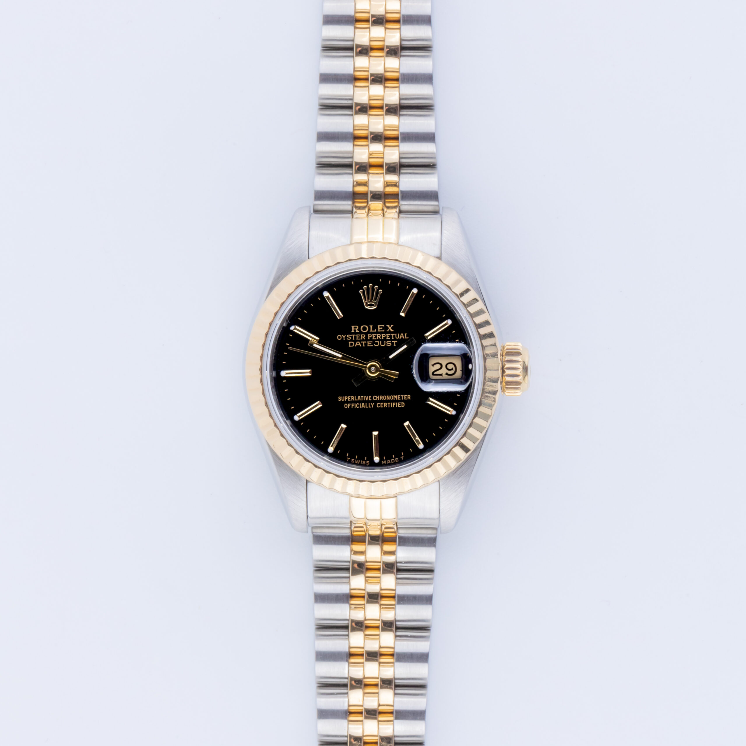 Rolex Lady-Datejust Black 69173 1987 (Full Set) 3 Rolex Lady-Datejust 69173