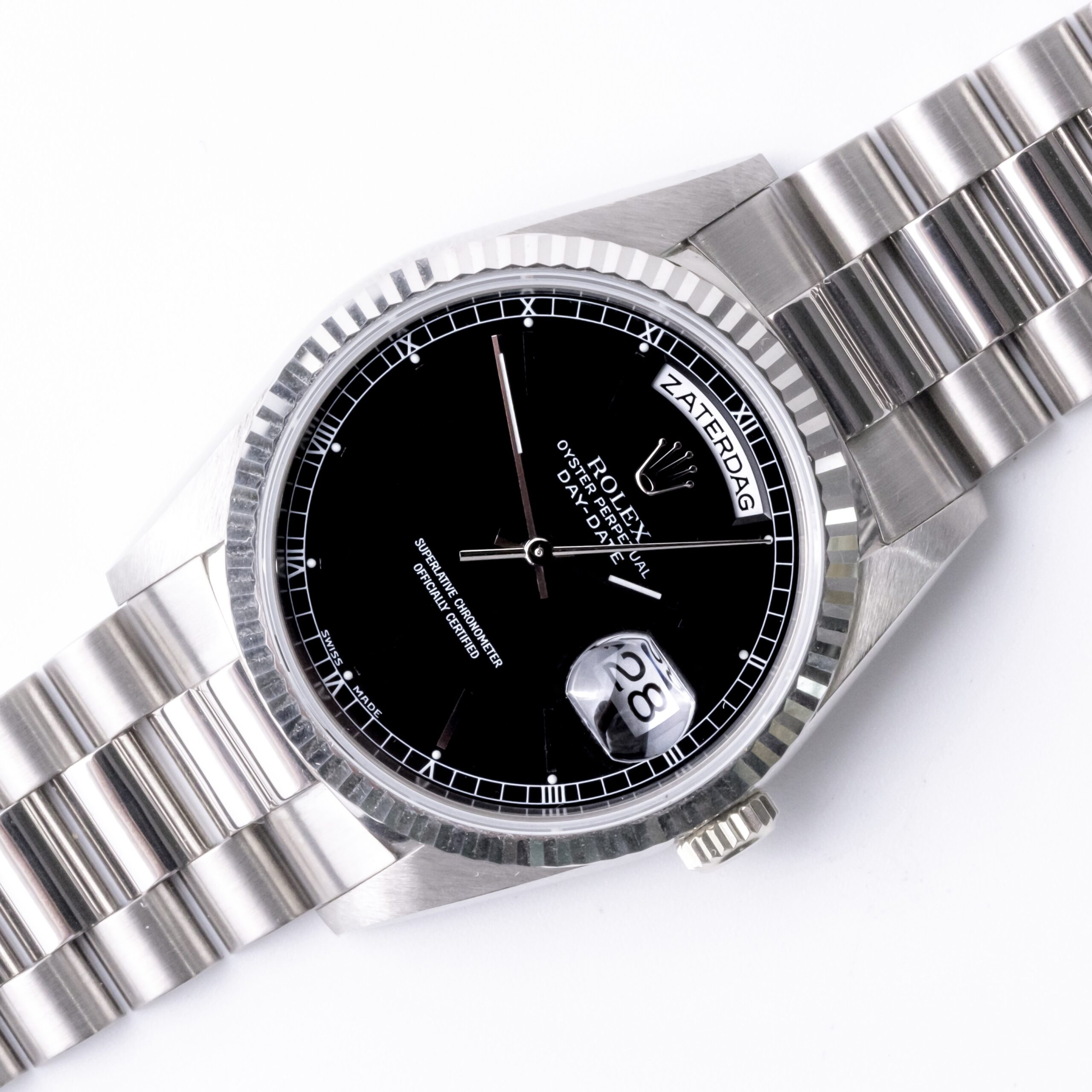 Rolex Day-Date Black 18239 1990 (Box) 1 rolex-day-date-18239