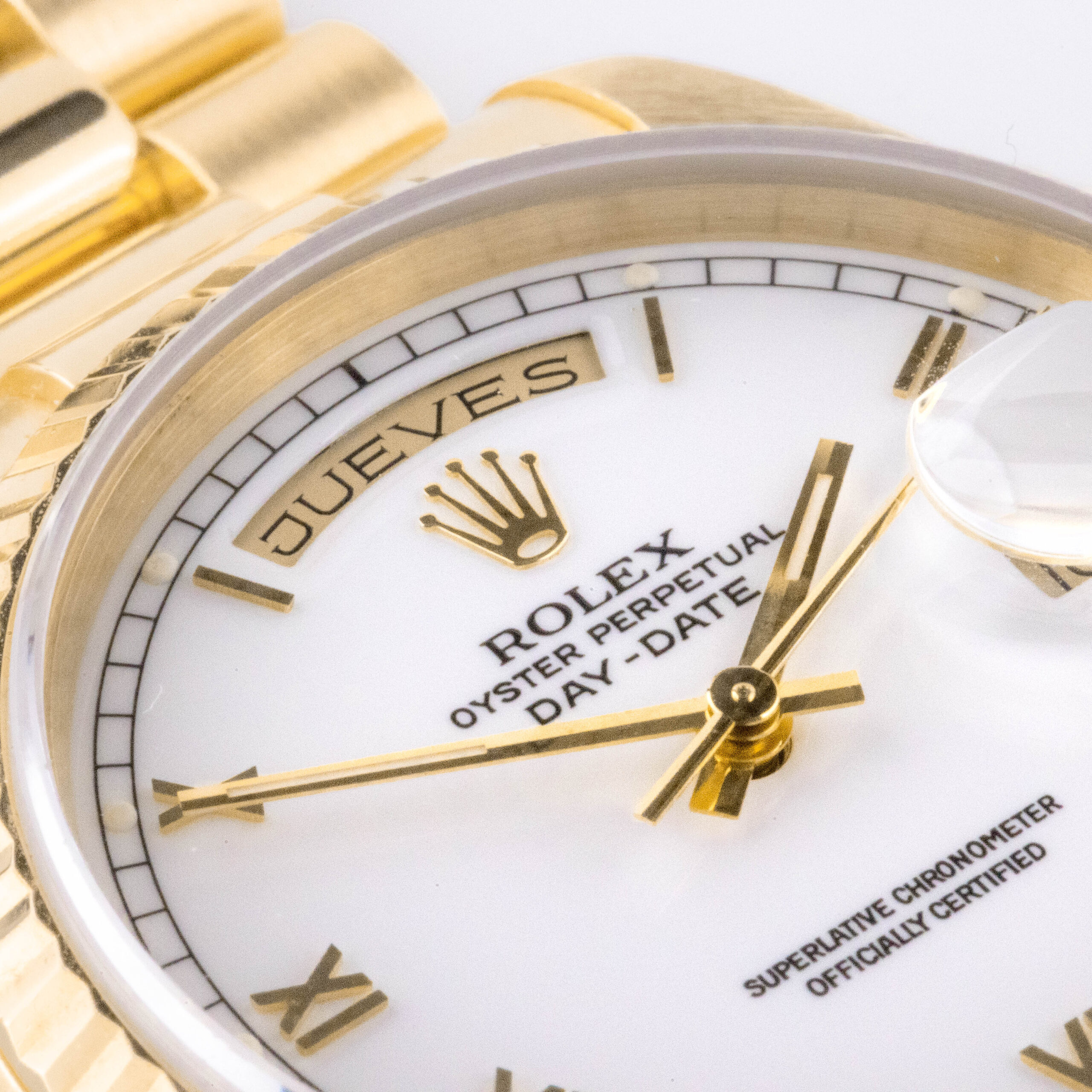 Rolex Day-Date White Roman 18238 1989 (Full Set) 2 rolex-day-date-white-roman-18238-1989-full-set