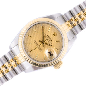 Rolex Lady-Datejust Champagne Tapestry 69173 1993 (Vollständiger Satz)