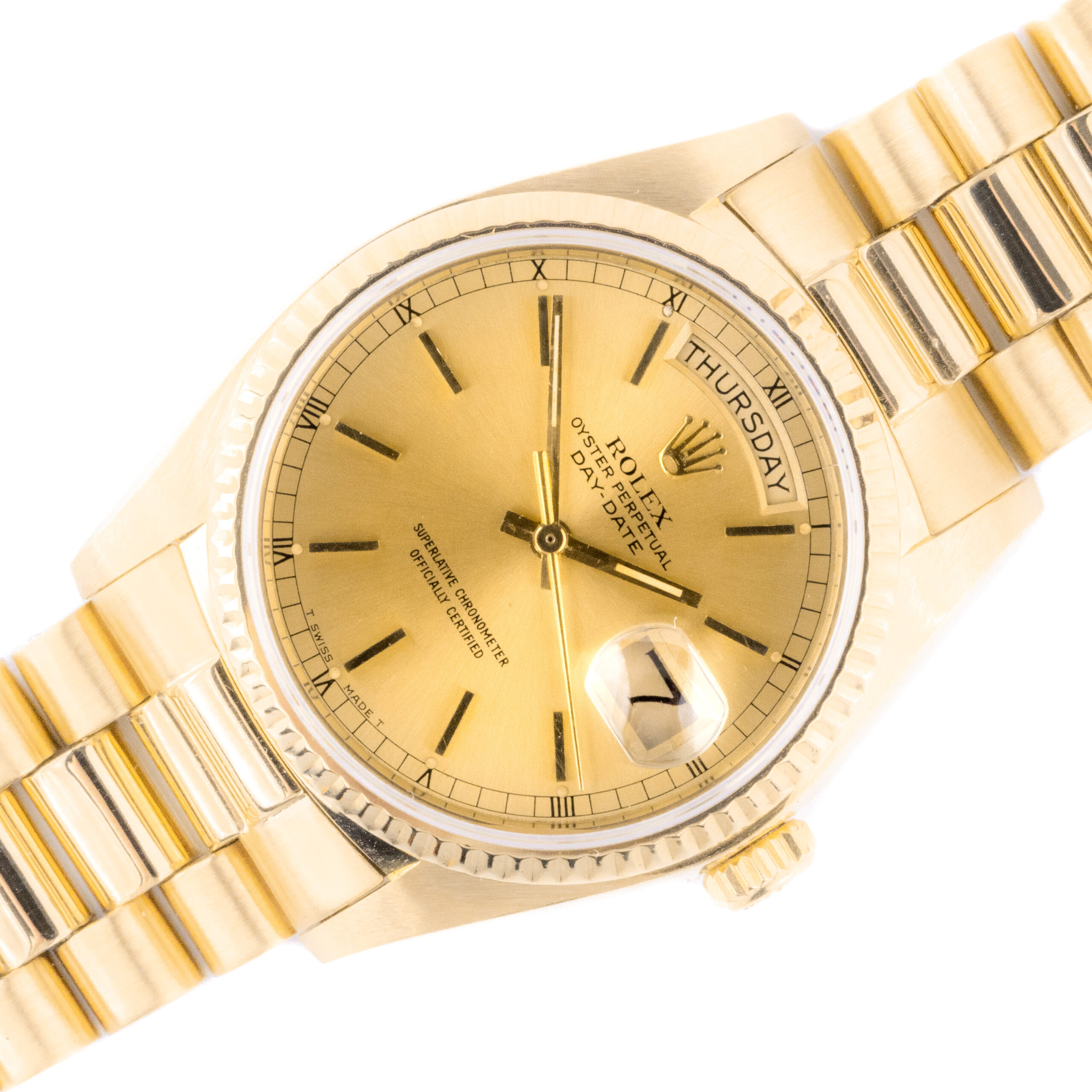 Rolex Day-Date Champagne 18038 1979 (Full Set) 1 Rolex Day-Date Champagne 18038 1979 (Full Set)