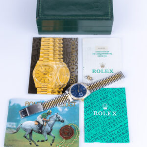 Rolex Oyster Perpetual Datejust Blue 16233 1990 (Full Set) 15 Rolex Datejust 16233