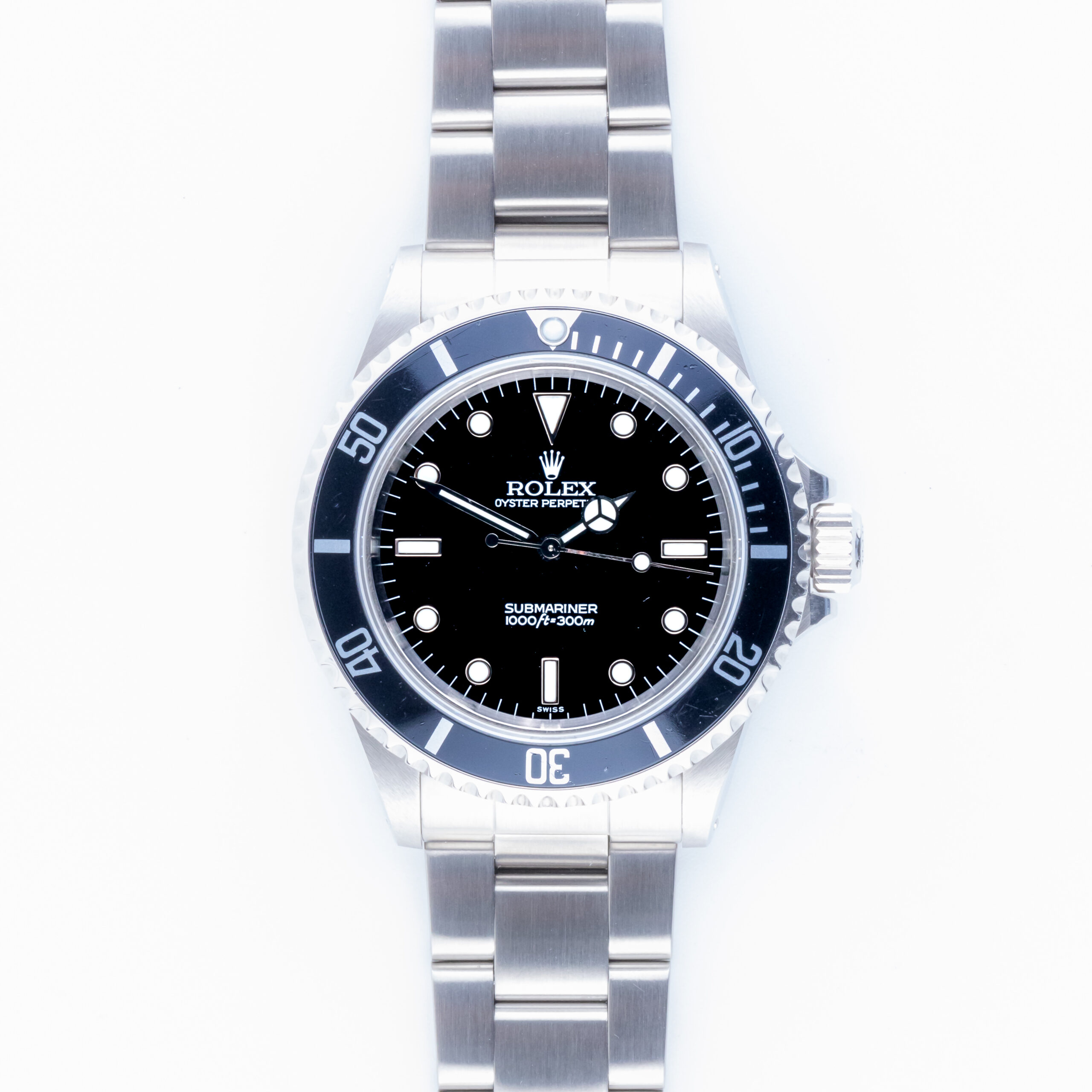 Rolex Submariner No-Date 14060 1998 (Vollständiger Satz) 3 Rolex Submariner 14060M