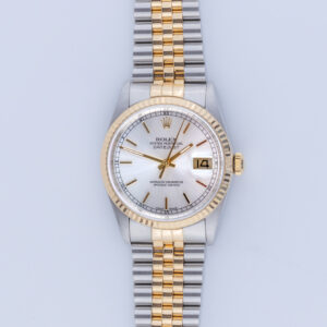 Rolex Oyster Perpetual Datejust Silver 16233 2000 (Vollständiger Satz) 10 Rolex Datejust 16233