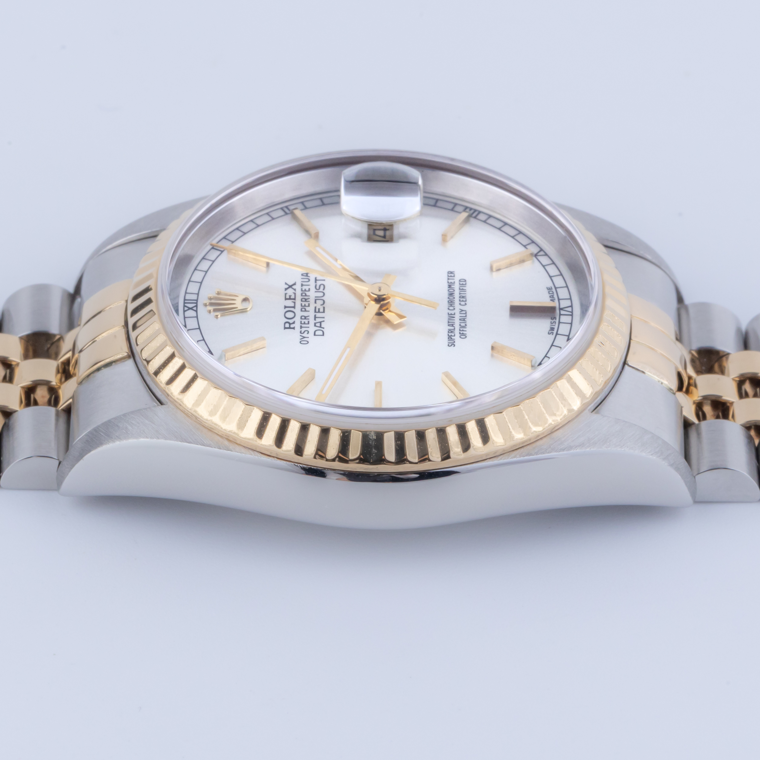 Rolex Oyster Perpetual Datejust Silver 16233 2000 (Vollständiger Satz) 5 Rolex Datejust 16233
