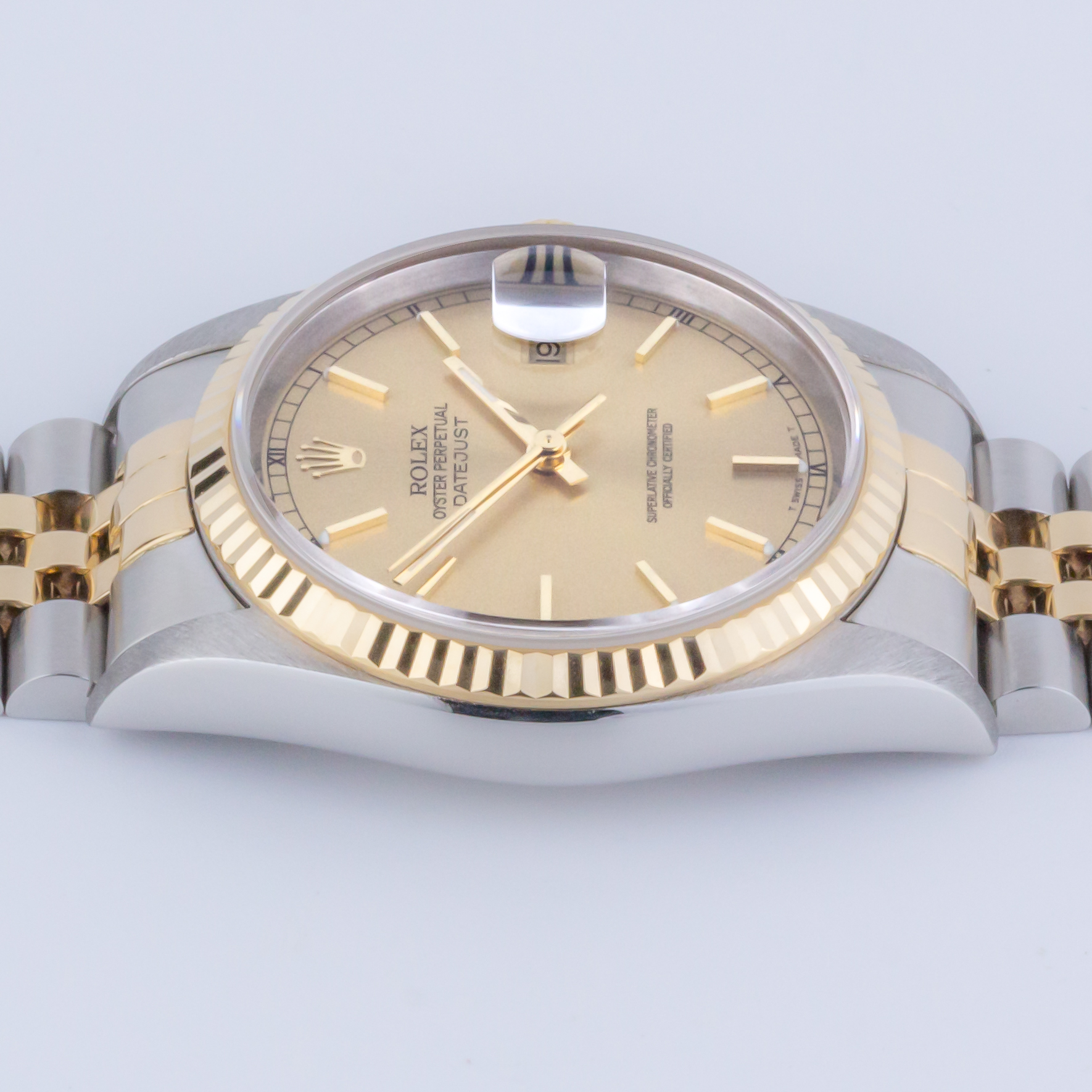 Rolex Oyster Perpetual Datejust Champagne 16233 1997 (Full Set) 5 Rolex Datejust 16233