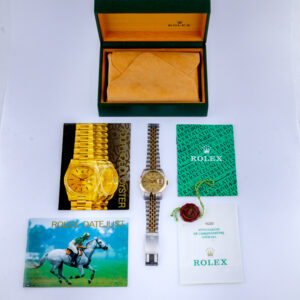 Rolex Oyster Perpetual Datejust Champagne 16233 1997 (Full Set) 15 Rolex Datejust 16233
