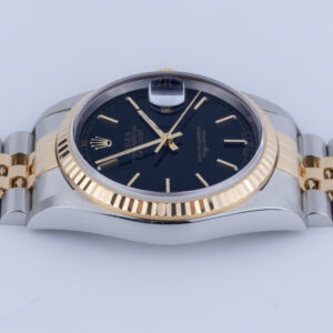 Rolex Oyster Perpetual Datejust Black 16233 2002 12 Rolex Datejust 16233
