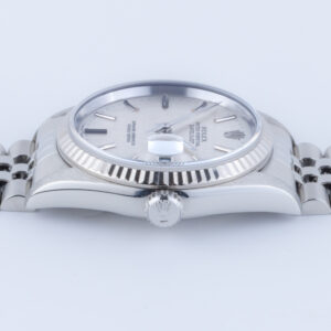 Rolex Oyster Perpetual Datejust Silver Linen 16234 1996 (Full Set) 12 Rolex Datejust 16234