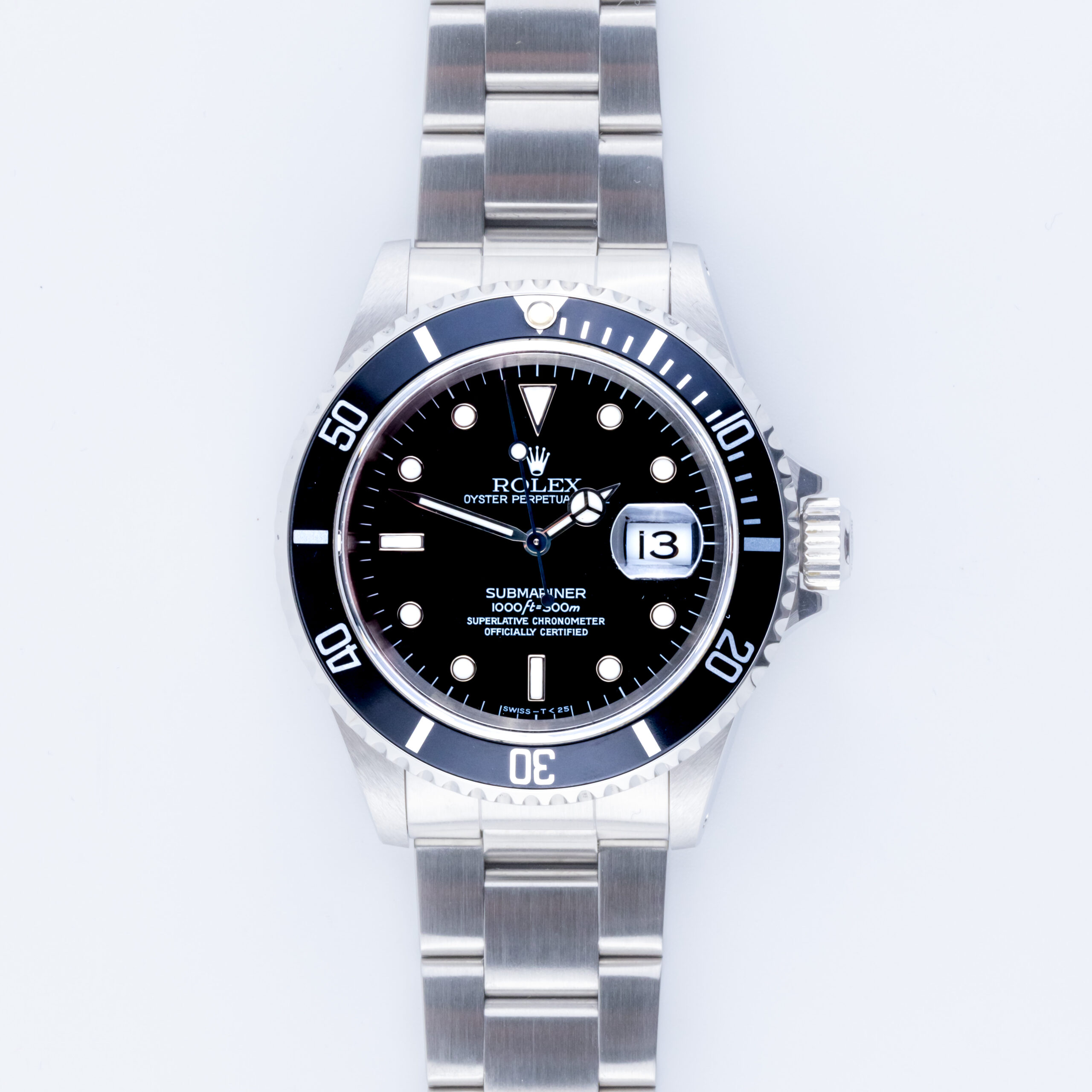 Rolex Oyster Perpetual Submariner 16610 1996 (Vollständiger Satz) 3 Rolex Submariner 16610