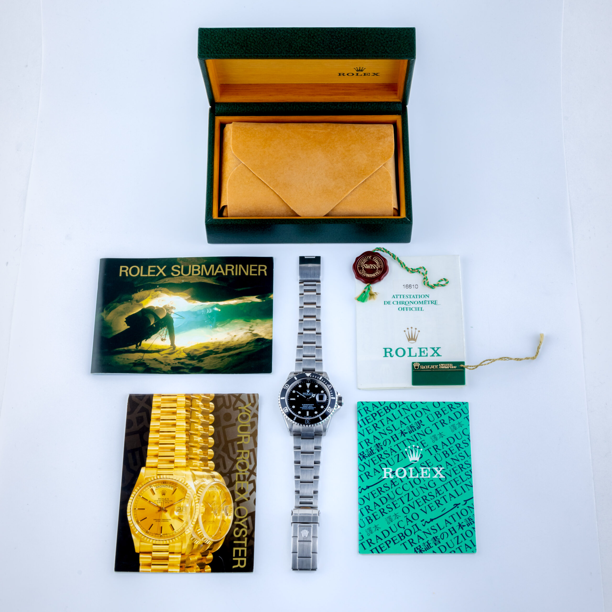 Rolex Submariner Date 16610 1999 (Full Set) 8 Rolex Submariner 16610