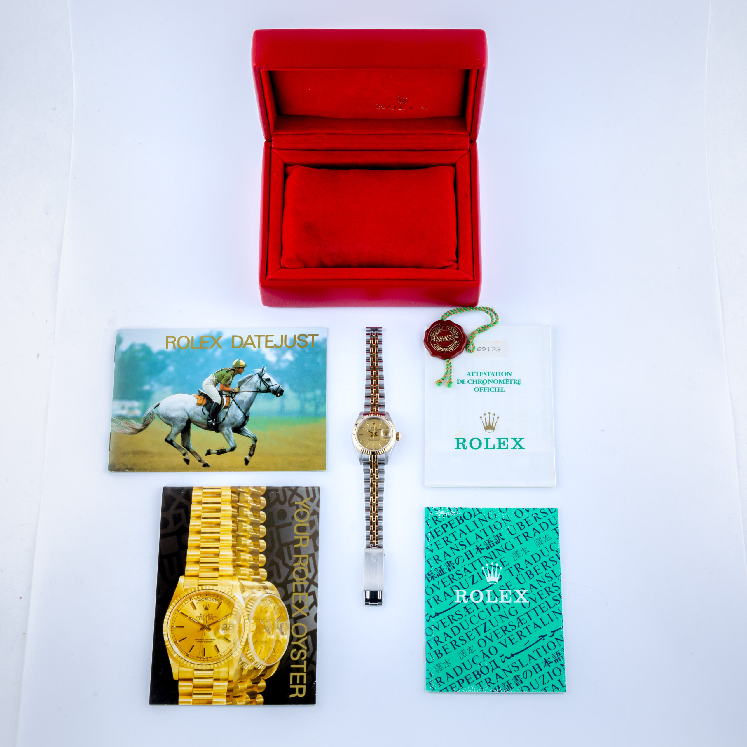 Rolex Lady-Datejust Champagne 69173 1996 (Full Set) 8 Rolex Lady-Datejust Champagne 69173 1996 (Full Set) - Image 8