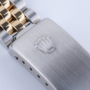 Rolex Oyster Perpetual Datejust Mid-Size Champagne Tapestry 68273 1989 (Vollständiger Satz) 14 Rolex Datejust 68273