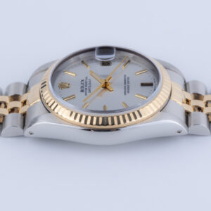 Rolex Datejust Mid-Size Silver 68273 1989 (Full Set) 12 rolex-datejust-68273-silver