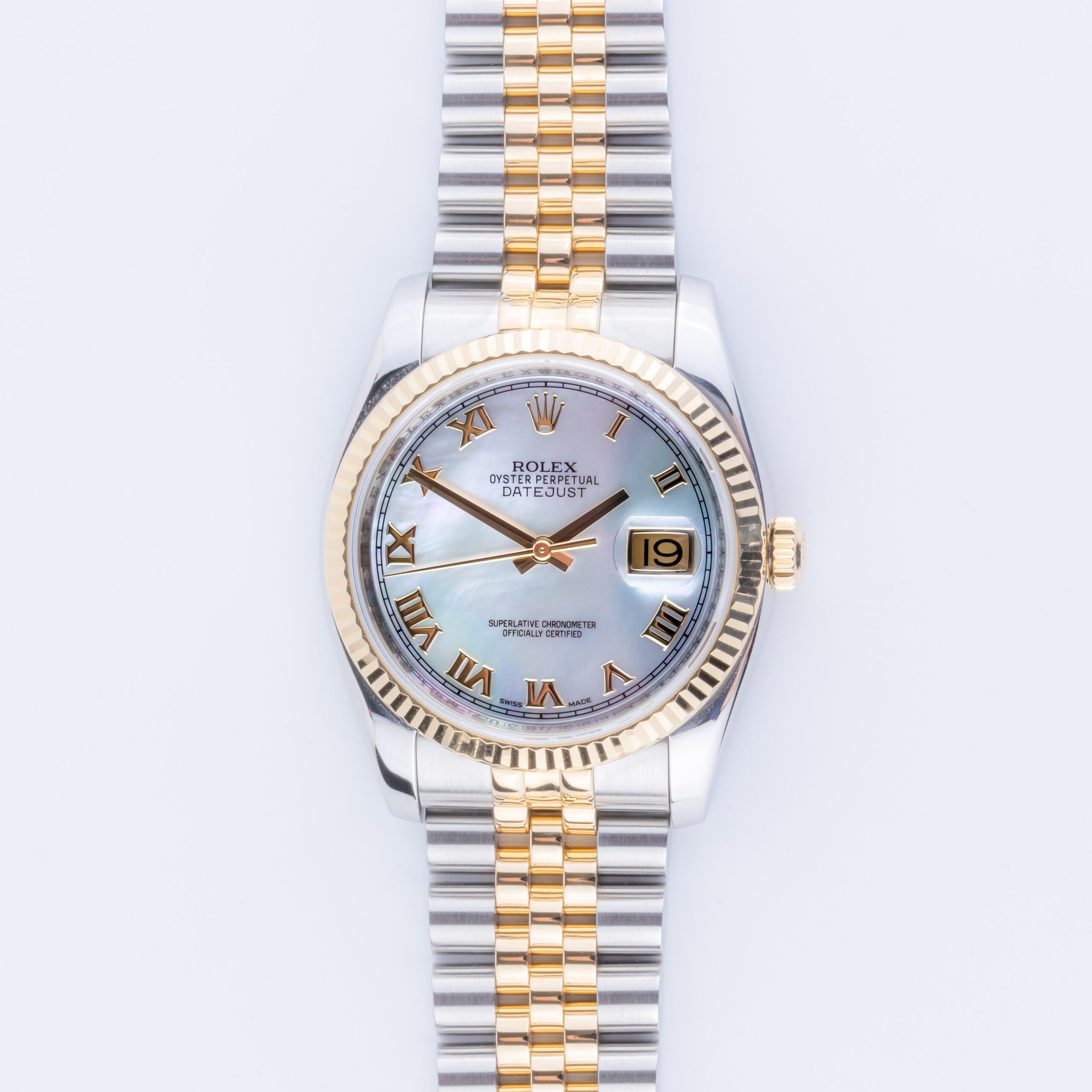 Rolex Datejust MOP Roman 116233 2015 (Vollständiger Satz) 3 Rolex Datejust 116233