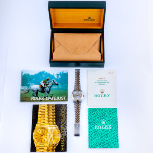 Rolex Datejust Mid-Size Silver 68273 1989 (Full Set) 15 rolex-datejust-68273-silver
