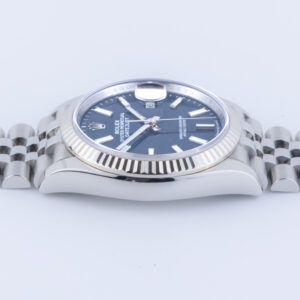 Rolex Datejust 36 Blue Motif 126234 2023 (Full Set) 13 3F2A3057 1CG 3M Langedyk Vintage Watches