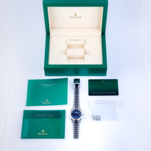 Rolex Datejust 36 Blue Motif 126234 2023 (Full Set) 15 Rolex Datejust 126234