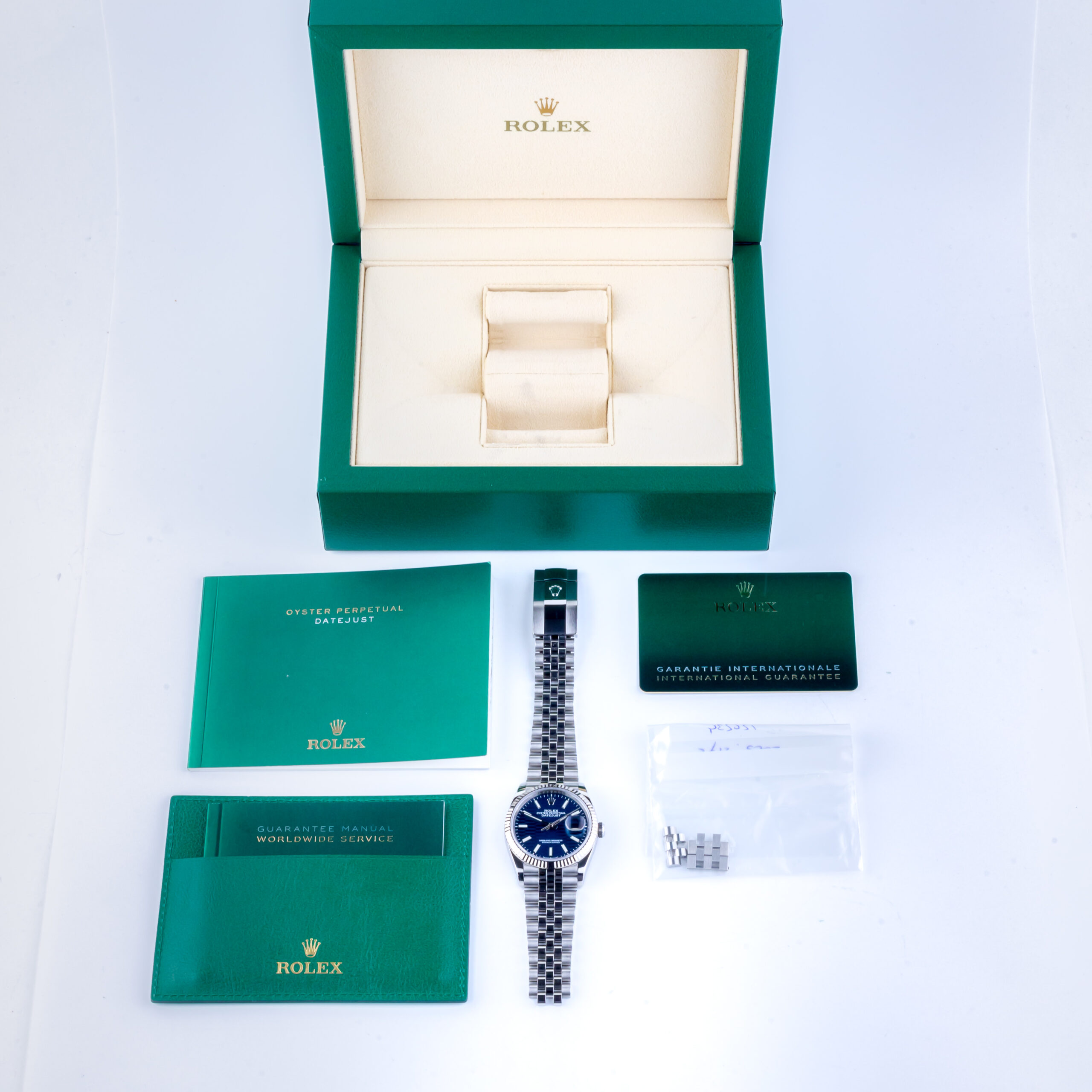 Rolex Datejust 36 Blue Motif 126234 2023 (Full Set) 8 Rolex Datejust 126234