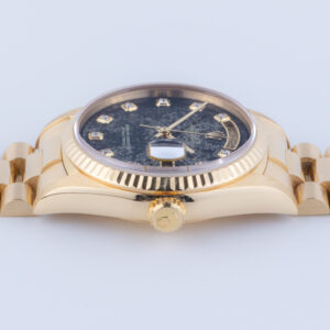 Rolex Day-Date Pyrite Stone Dial 18238 1994 (Vollständiger Satz) 14 Rolex Day-Date 18238 Pyrite