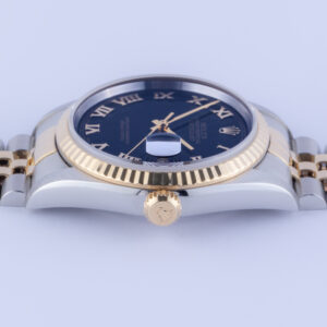 Rolex Oyster Perpetual Datejust Black Pyramid Roman 16233 1994 (Vollständiger Satz) 14 Rolex Datejust 16233