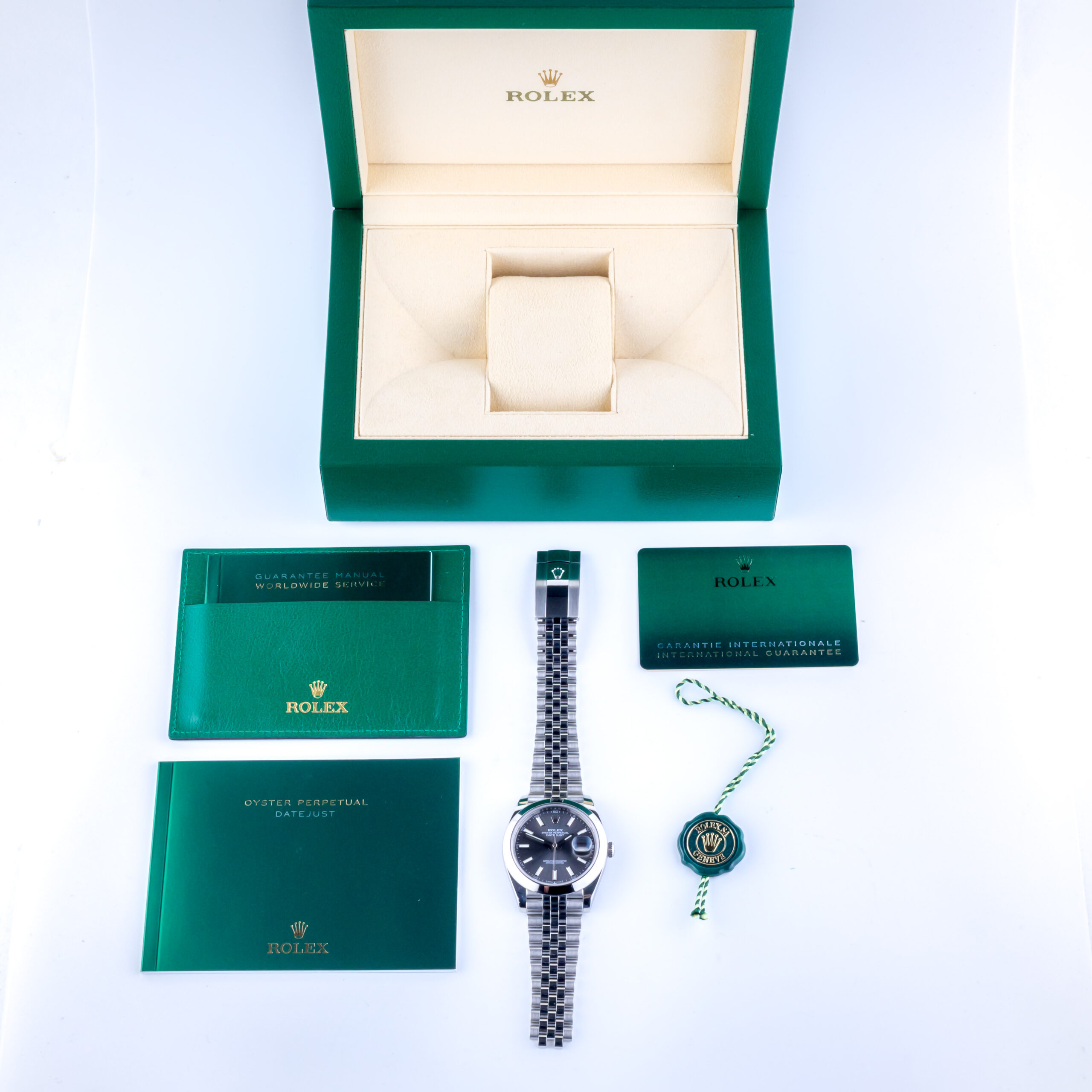Rolex Datejust 41 Rhodium 126300 2021 (Full Set) 8 Rolex Datejust 126300