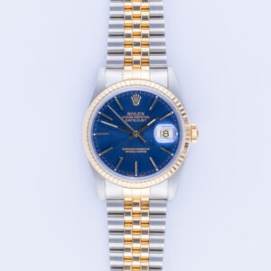 Rolex Oyster Perpetual Datejust Blue 16233 1990 (Full Set) 10 Rolex Datejust 16233