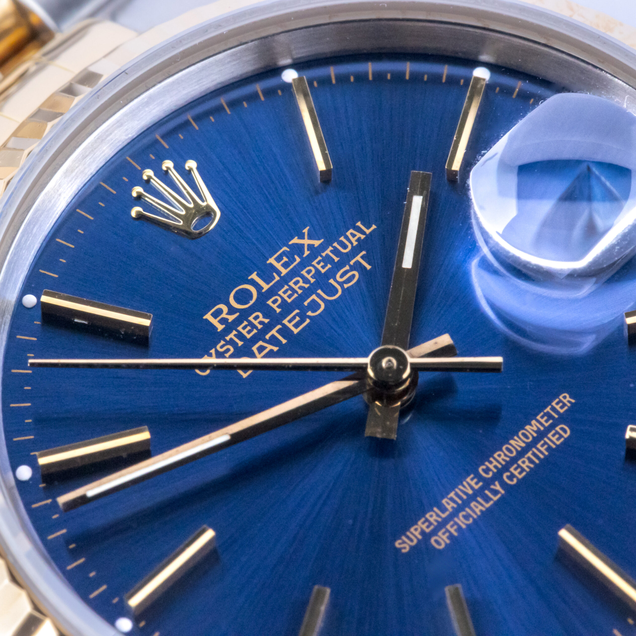 Rolex Oyster Perpetual Datejust Blue 16233 1990 (Full Set) 2 Rolex Datejust 16233