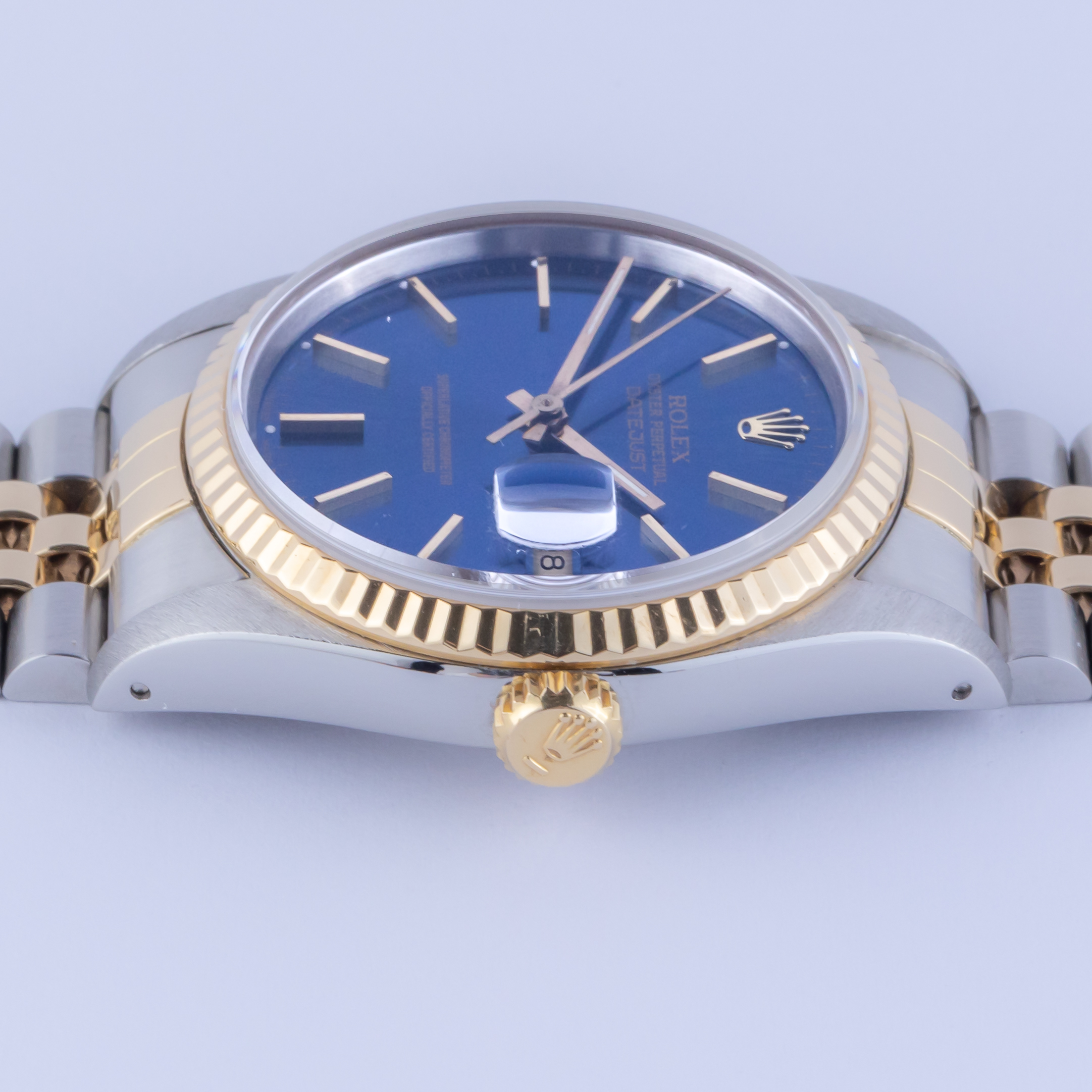 Rolex Oyster Perpetual Datejust Blue 16233 1990 (Full Set) 6 Rolex Datejust 16233