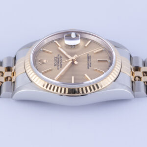 Rolex Datejust Champagne Tapestry 16233 1999 (Box) 11 Rolex Datejust 16233