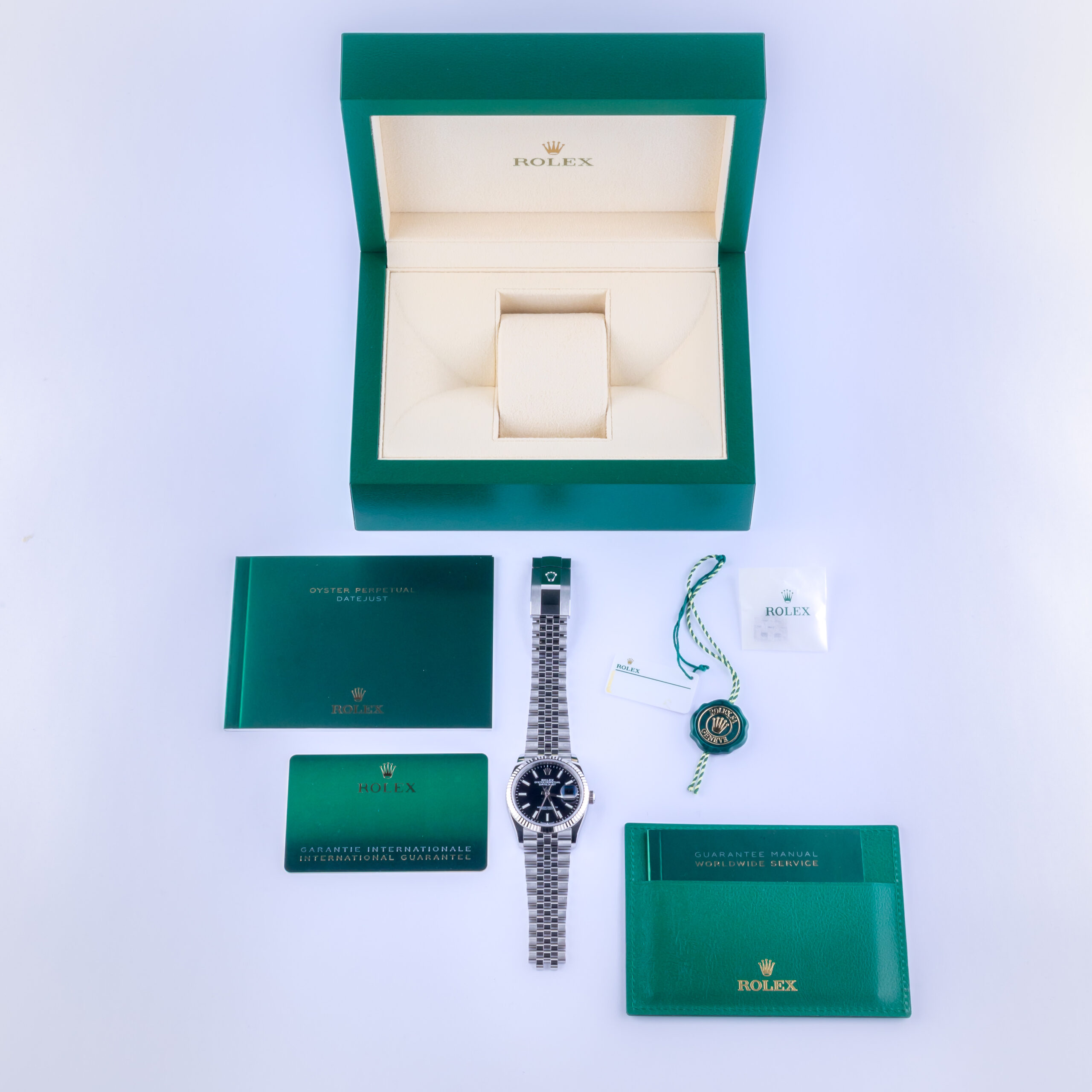 Rolex Oyster Perpetual Datejust Black 126234 2021 (Full Set) 8 Rolex Datejust 126234