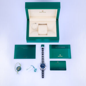 Rolex Datejust Blue Motif 126200 2021 (Full Set) 15 Rolex Datejust 126200