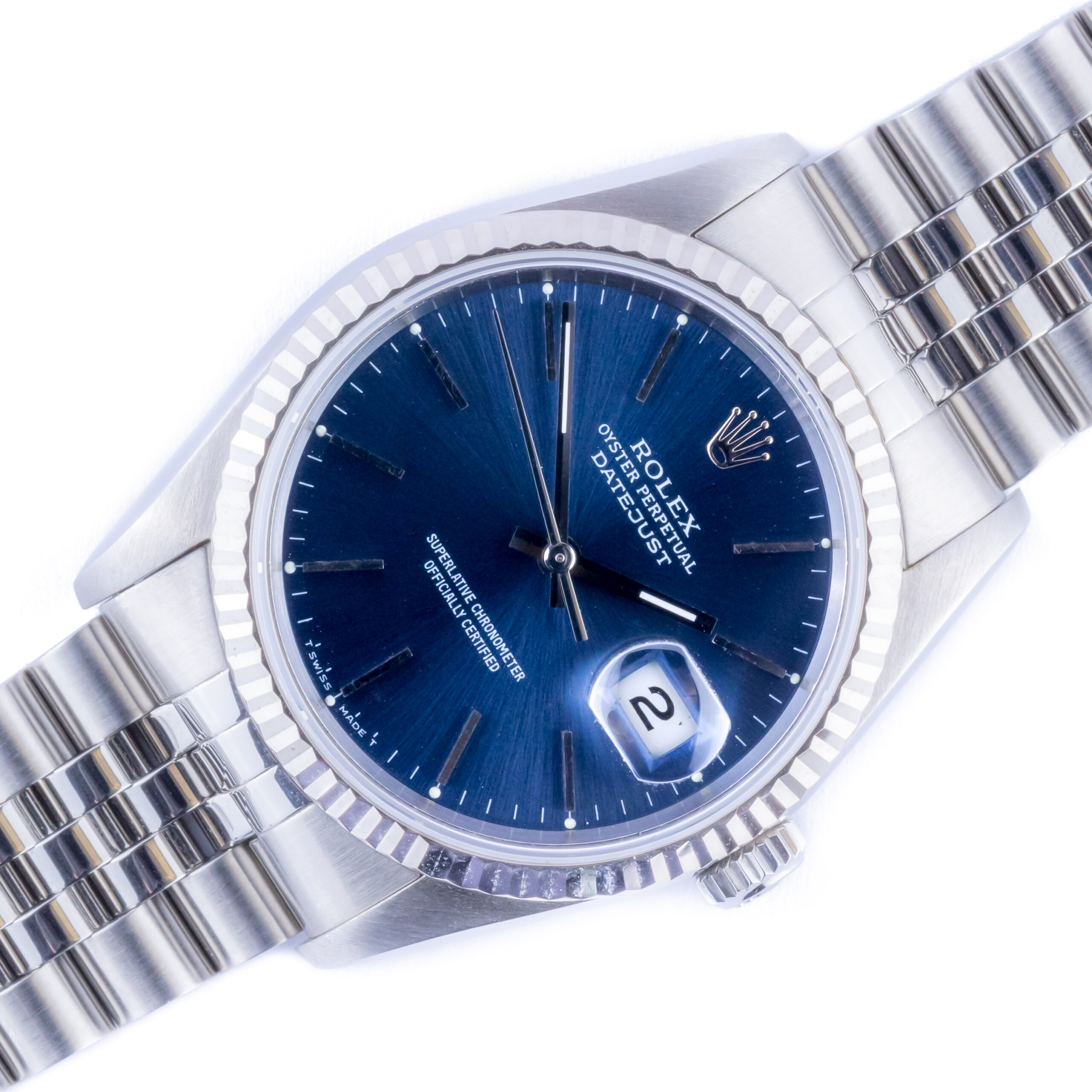 Rolex Oyster Perpetual Datejust Blue 16234 1993 (Full Set) 1 Rolex Datejust 16234