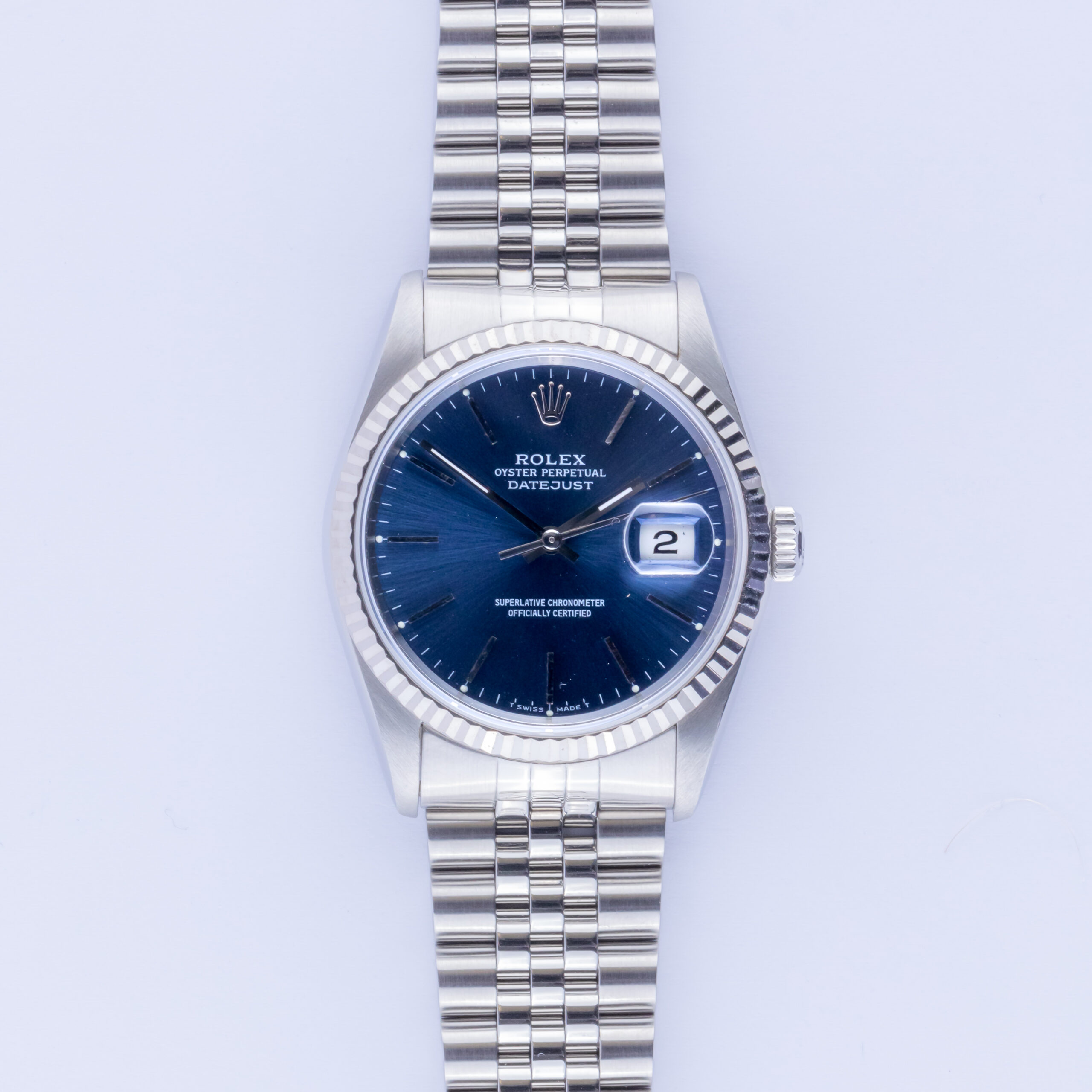 Rolex Oyster Perpetual Datejust Blue 16234 1993 (Full Set) 3 Rolex Datejust 16234