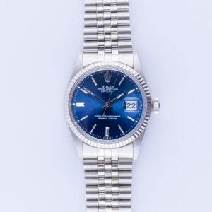 Rolex Oyster Perpetual Datejust Blue 16014 1985 (Full Set) 10 rolex-datejust-16014-4