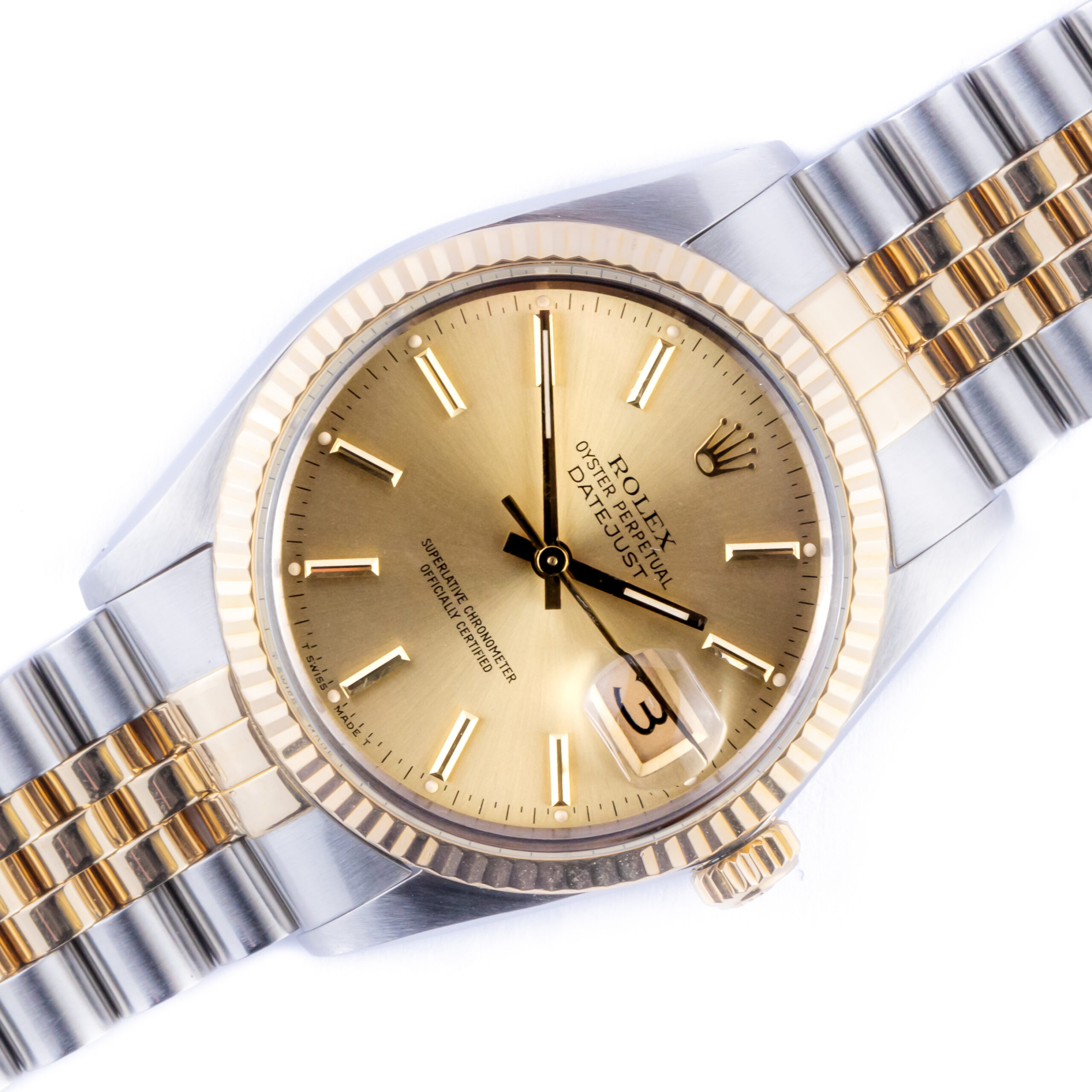 Rolex Oyster Perpetual Datejust Champagne 16013 1986 1 rolex-datejust-16013-3